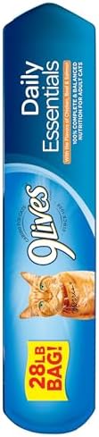 9Lives Daily Essentials Dry Cat Food With Chicken, Beef & Salmon Flavors, 28 lb Bag