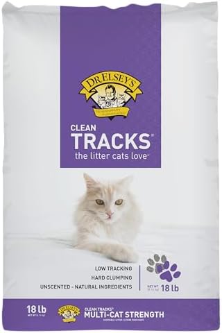 Dr. Elsey's® Clean Tracks® Clumping Clay Cat Litter 18lb. Bag