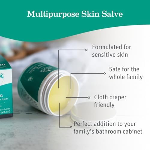 Earth Mama Organic Diaper Balm 2-Ounce | Diaper Cream for Baby | EWG Verified, Petroleum & Artificial Fragrance-Free with Calendula for Sensitive Skin (2-Pack)