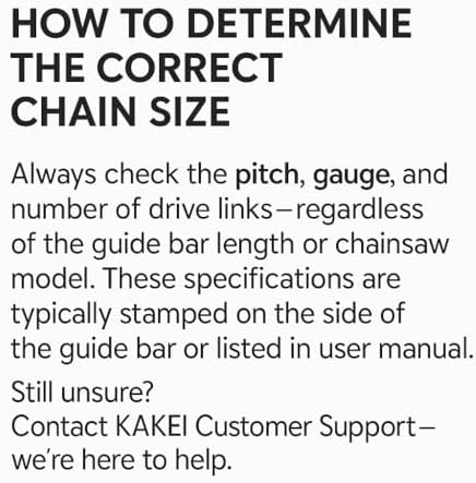 KAKEI Stihl Chainsaw Chain 18 Inch .325" Pitch .050" Gauge 68 Drive Links- 23RS 68 Fits Stihl (POST 2023 .050" Gauge) 025, MS250, MS251, 3005 008 7017(3 Chains)