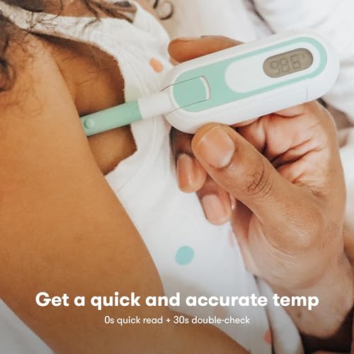 Frida Baby 3-in-1 Rectal, Underarm & Oral Thermometer for Kids, Digital Baby Thermometer for Infants, Toddlers, & Kids