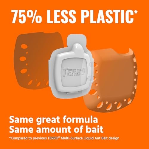 Terro T334B Liquid Ant Baits Indoor - Terro Ant Trap and Bait Stations - 8 Liquid Traps