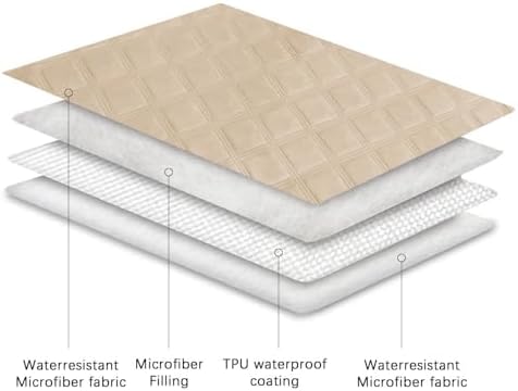 Ameritex Waterproof Dog Bed Cover Pet Blanket with Anti-Slip Back for Furniture Bed Couch Sofa