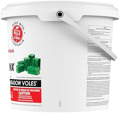 Tomcat with Bromethalin Bait Chunx Pail, Rat and Mice Control for Agricultural Use and Professional Applicators, 4 lbs.