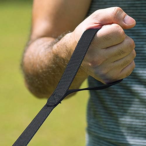Hi Kiss Dog/Puppy Obedience Recall Training Agility Lead - 15ft 20ft 30ft 50ft 100ft Leash Great for Training, Play, Camping, or Backyard Black
