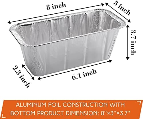 30-Pack Blackstone Griddle Accessories Drip Pan Liners, Aluminum Foil Pan Disposable for 17" 22" 28" 36" Blackstone Griddle Drip Tray Holder Grill Rear Grease Catcher Cup Liners