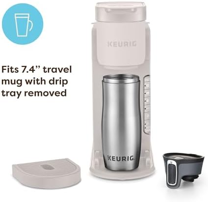 Keurig K-Express Coffee Maker, Single Serve K-Cup Pod Coffee Brewer, Warm Stone