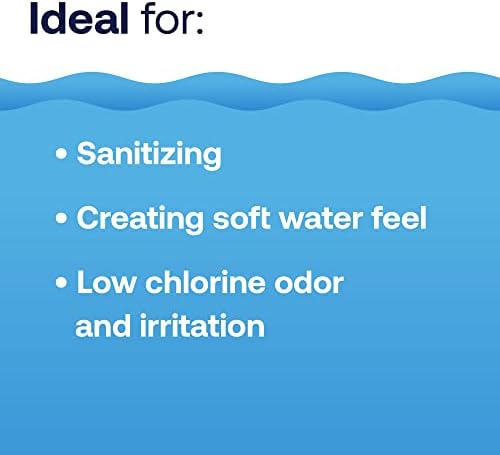 86109 Bromine Tablets, Chemical Sanitizer for Spas & Hot Tubs - Fits All Floaters for Easy Application, Creates Soft Water Feel, No Chlorine Odor, Eliminates Bacteria & Algae, 2 lbs