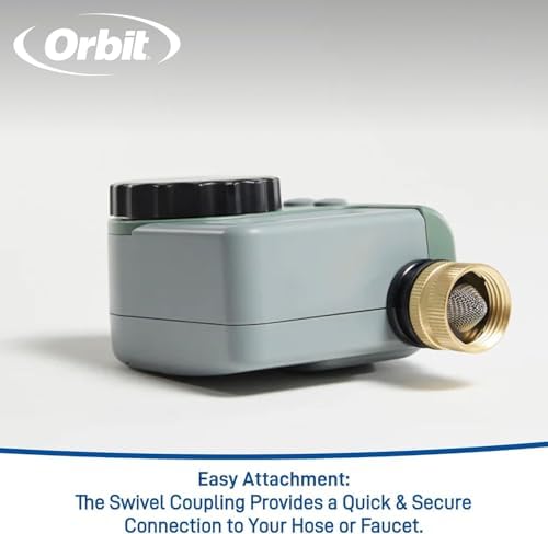 4-Pack Orbit 62056 One Outlet Single-Dial Hose Faucet Timer (Pack of 4)