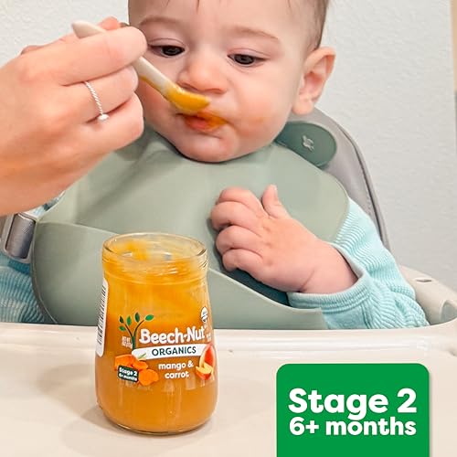 Beech-Nut Baby Food Pouches Variety Pack, Berry Blends Fruit Purees, 3.5 oz (18 Pack)