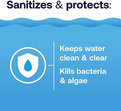 86109 Bromine Tablets, Chemical Sanitizer for Spas & Hot Tubs - Fits All Floaters for Easy Application, Creates Soft Water Feel, No Chlorine Odor, Eliminates Bacteria & Algae, 2 lbs