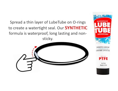 4oz LubeTube – Pool O-Ring Lubricant (Made in USA)