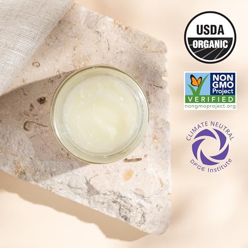 Lansinoh Organic Nipple Butter, 2 Count of 2 oz Jars, Safe for Breastfeeding Baby, Soothing Postpartum & Nursing Care for Moms, 4 oz Total