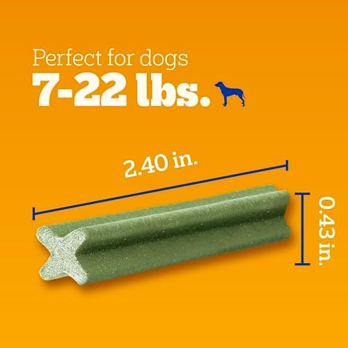 Pedigree Dentastix Small and Toy Breed Dog Treats, Fresh Flavor, 1.54 lb. Bag (102 Treats)