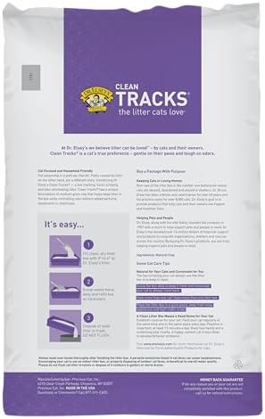 Dr. Elsey's® Clean Tracks® Clumping Clay Cat Litter 18lb. Bag