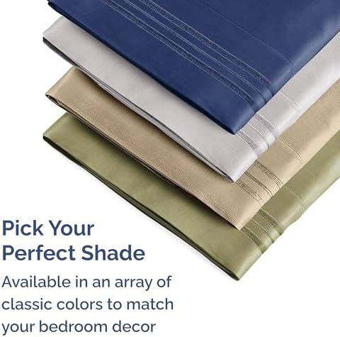 Queen Pillow Cases Set of 2 - Ultra Soft Hotel Quality Pillowcase Covers - Comfy, Cozy & Wrinkle Free - Shrinkage, Stain and Fade Resistant - Machine Washable Pillow Protectors - 2 Piece Set - White