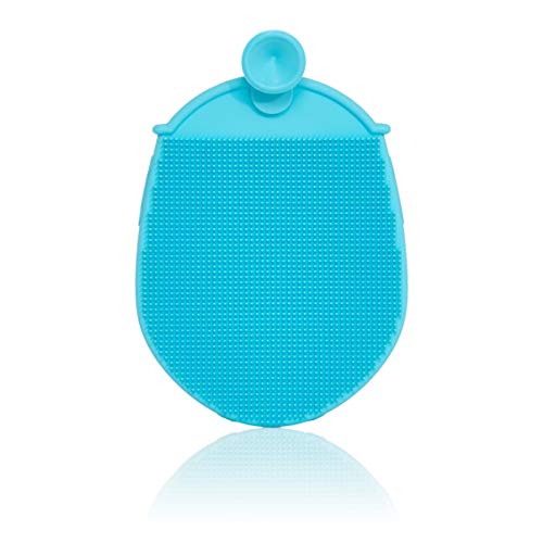 Frida Baby DermaFrida the Bath Mitt | Toddler Quick-Dry Body Bath Brush, Silicone, Replacement to Kid's Washcloth | Fits Both Parent or Child for Early Stage Development