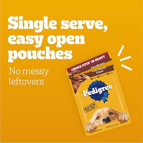 Pedigree Choice Cuts in Gravy Adult Soft Wet Dog Food 30-Count Variety Pack, 3.5 oz. Pouches