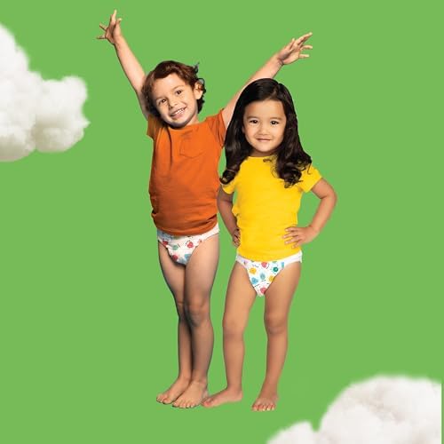Hello Bello Premium Training Pants 3T-4T, All About Feelings Design, 22ct Jumbo Pack