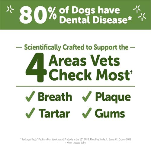 Whimzees Wellness Stix Dog Dental Treats, Natural Chews, Small Size Stick, (28 Count)