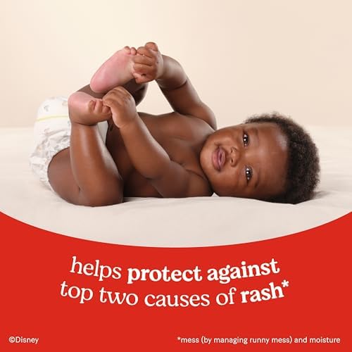 Huggies Size 1 Diapers, Skin Essentials Baby Diapers, Size 1 (8-14 lbs), 84 Count, Packaging May Vary