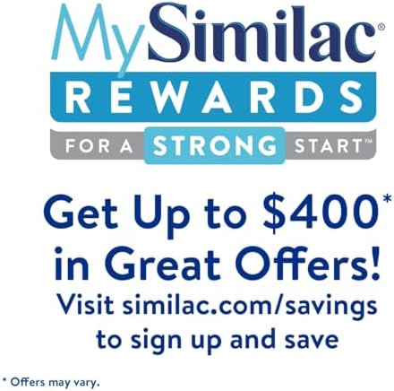 Similac 360 Total Care Infant Formula, Has 5 HMO Prebiotics, Our Closest Prebiotic Blend to Breast Milk, Non-GMO, Baby Formula Powder, 20.6-oz Tub
