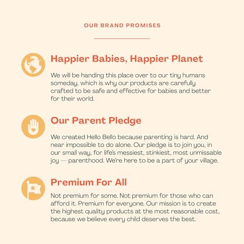 Hello Bello Premium Baby Diapers Size 1, 32 Count of Disposable, Extra-Absorbent, Hypoallergenic Baby Diapers with Snug and Comfort Fit, Sleepy Sloth