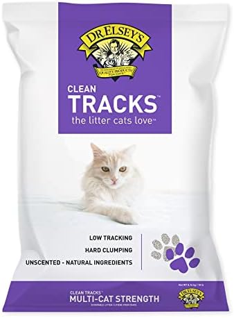 Dr. Elsey's® Clean Tracks® Clumping Clay Cat Litter 18lb. Bag