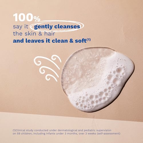 Mustela Baby Gentle Cleansing Gel - Baby Hair & Body Wash - with Natural Avocado fortified with Vitamin B5 - Biodegradable Formula & Tear-Free - 1 or 2-Pack - Various Sizes