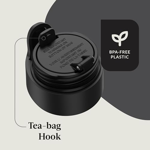 Contigo West Loop 3.0 Stainless Steel Insulated Travel Mug, Leak Proof with AutoSeal Lid, 16oz, Matte Black