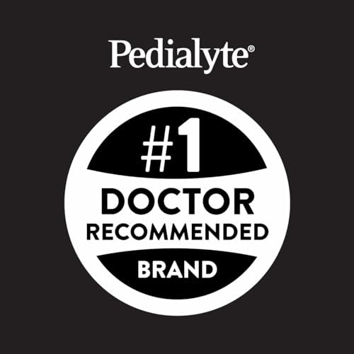 Pedialyte AdvancedCare Plus Electrolyte Hydration Drink, Has 33% More Electrolytes and Has PreActiv Prebiotics, Berry Frost, 1 Liter, Pack of 4