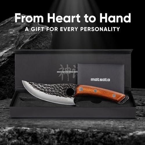 Chef Knife - Perfect Kitchen Knive. Japanese Knife for Cooking, Chopping. Japanese Style Knive for Home, Camping, BBQ. For Balance & Control, 5.8 Inch