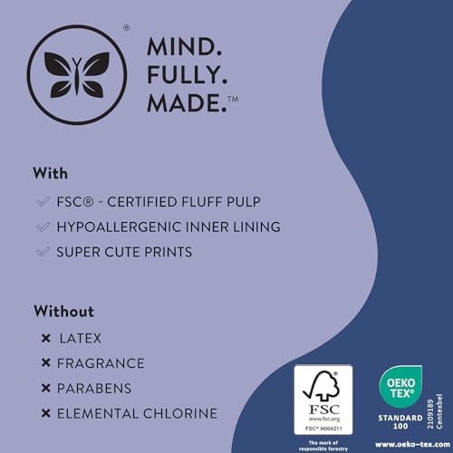 The Honest Company Clean Conscious Overnight Diapers for Sensitive Skin | Hypoallergenic, Fragrance Free | Cozy Cloud + Star Signs | Club Box, Size 5 (27+ lbs), 40 Count