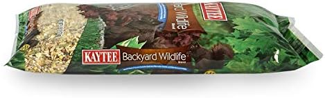 Kaytee Backyard Wildlife Food Blend for Wild Squirrels, Chipmunks, Rabbits and Other Backyard Wildlife, 5 Pound (Pack of 2)