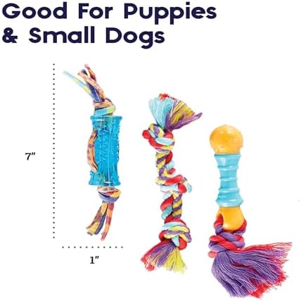 Petstages Orka Mini Dental Dog Chew Toys - 3 Pack