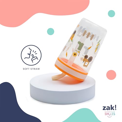 Zak Designs Kelso 15 oz Tumbler Set, (Underwater) Leak-Proof Screw-On Lid with Straw Made of Durable Plastic and Silicone, Perfect Bundle for Kids (2pc Set)