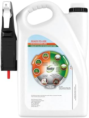 Roundup for Lawns Crabgrass Destroyer2, Tough Weed Killer, Kills Crabgrass, Foxtail, Goosegrass, Ready-to-Use, 64 oz.
