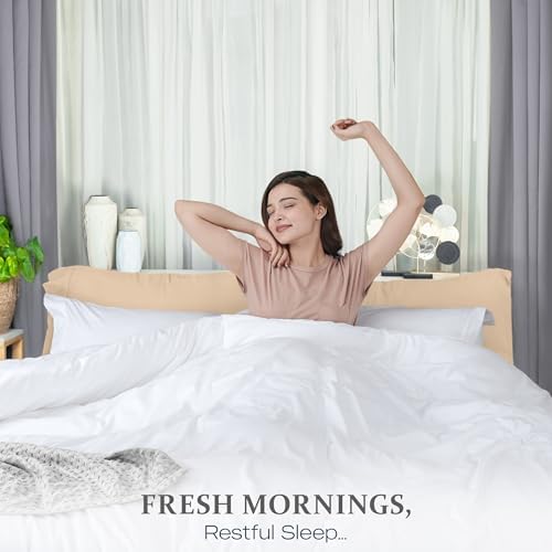 Utopia Bedding Duvet Cover King Size - 3 Piece with Zipper Closure - 1 Comforter Cover 104X90 Inches & 2 Pillow Shams 20X36 Inches (White) Comforter Not Included