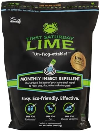 Insect Deterrent-20LB Bag| Monthly Insect Shield| Multi-Purpose Insect Control for Outdoors| Prevents Ants & Other Insects