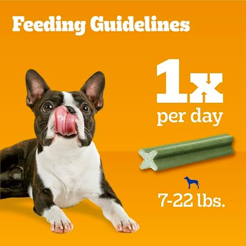 Pedigree Dentastix Small and Toy Breed Dog Treats, Fresh Flavor, 1.54 lb. Bag (102 Treats)