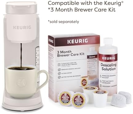Keurig K-Express Coffee Maker, Single Serve K-Cup Pod Coffee Brewer, Warm Stone