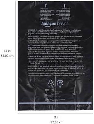 Amazon Basics Dog Poop Bags with Dispenser, 900 Count, Enhanced for Guaranteed Leakproof, Unscented, Includes Leash Clip