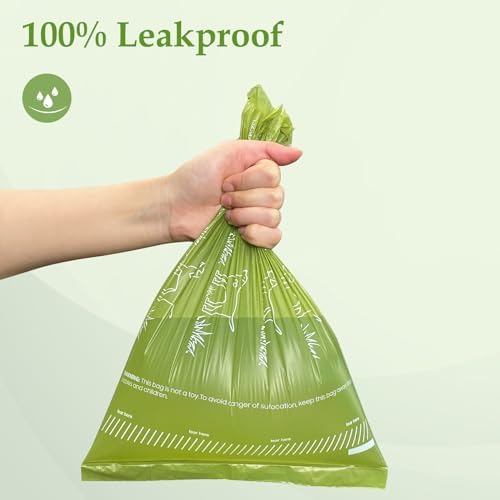 720 Count Unscented 13” x 9”Dog Poop Bags Rolls, Leakproof Strong & Sturdy Waste Bags for Doggie Cat Pet