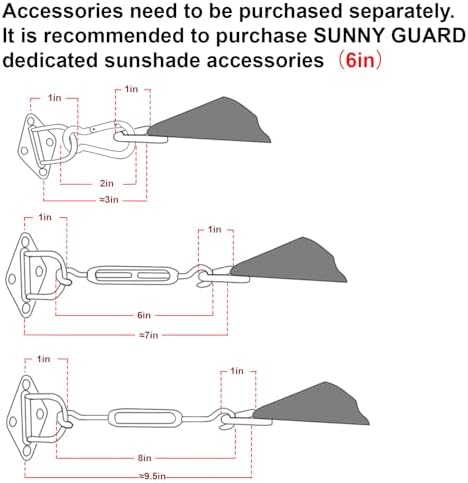 SUNNY GUARD Sun Shade Sail 10' x 13' Rectangle Sand UV Block Sunshade for Backyard Yard Deck Patio Garden Outdoor Activities and Facility(We Make Custom Size)