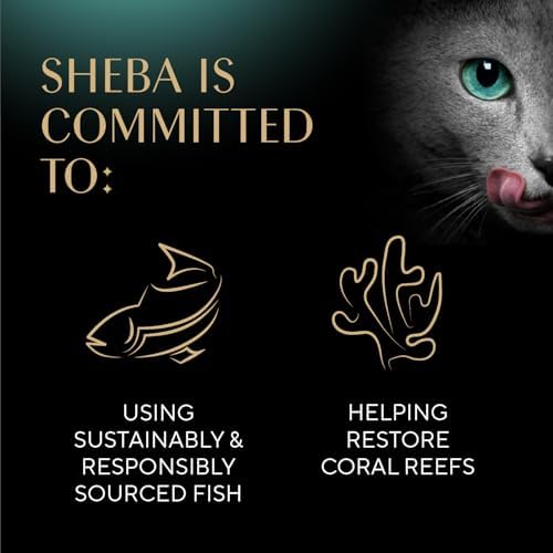Sheba Meaty Tender Sticks Soft Cat Treats Chicken, Tuna, and Salmon Flavor, 0.14 oz., 70 Sticks