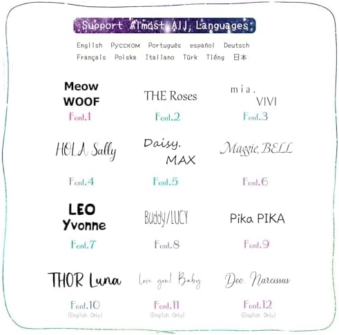 Cats Dogs ID Tags Personalized Lovely Symbols Pets Collar Name Accessories Simple Custom Engraved Supplies for Small Four Legged Child Necklace Chain Anti-Lost Industrial Steel Charm