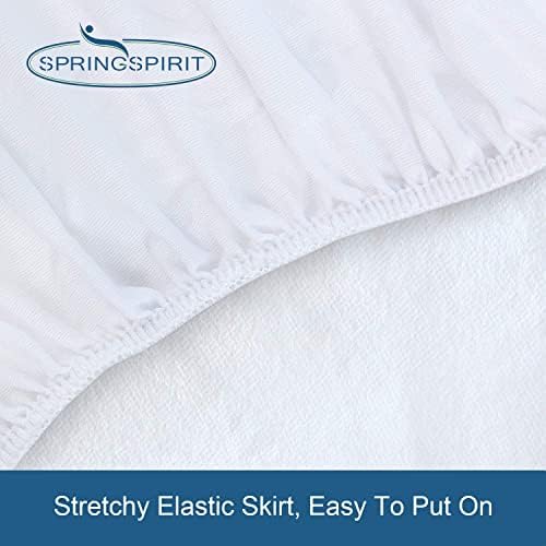 Full Size Mattress Protector Waterproof Mattress Topper Pad Cover Fitted Bed Sheets Full up -14'' Terry Super Soft & Breathable & Noiseless Mattress Protector Machine Washable