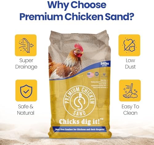 2 Pack 50 lb Bag Odor Eliminating Bedding for Chicken Coops, Nesting Boxes & Runs