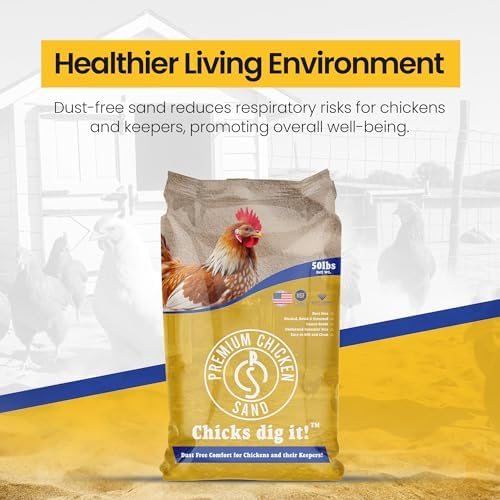 2 Pack 50 lb Bag Odor Eliminating Bedding for Chicken Coops, Nesting Boxes & Runs