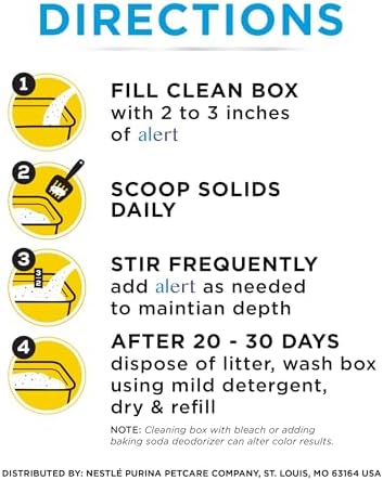 Purina Tidy Cats Tidy Care Alert Cat Health Monitoring Non Clumping Cat Litter with Silica Crystals - 8 lb (Pack of 1)